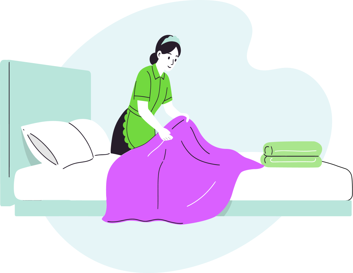 You didn't become a hotel manager to babysit laundry vendors.